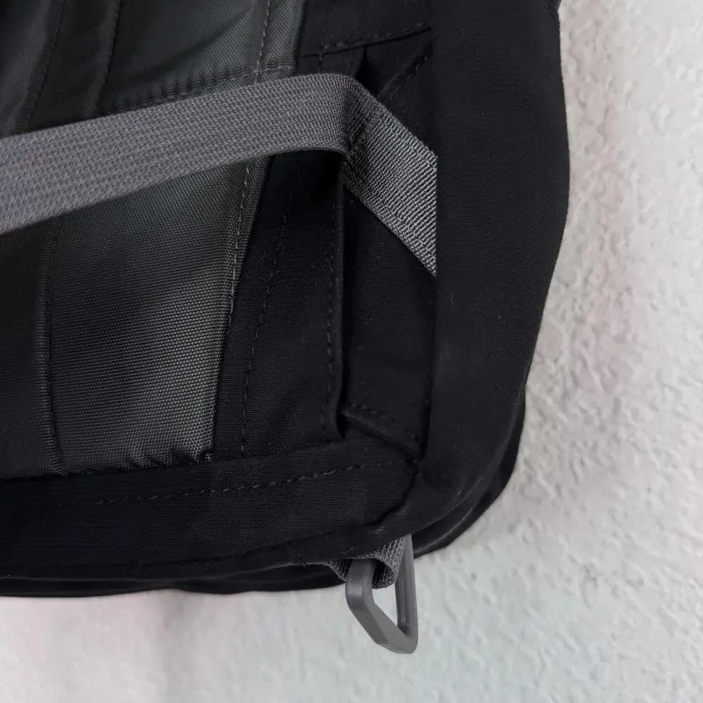 cotopaxi Black Backpack with Brown Accents